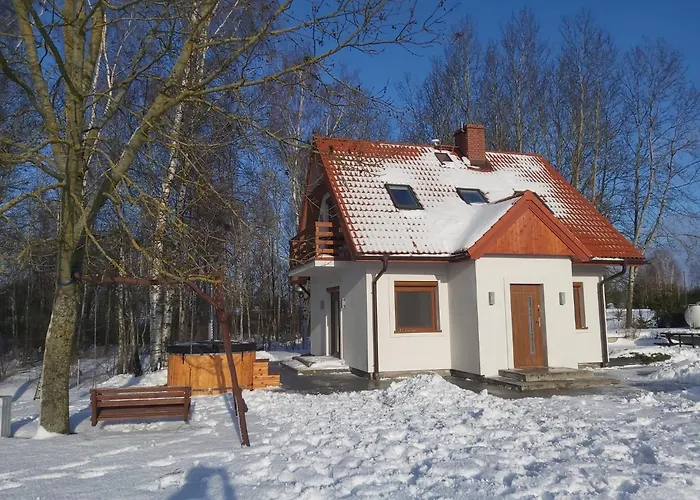 Caloroczny Domek Letniskowy Ze Stawem
