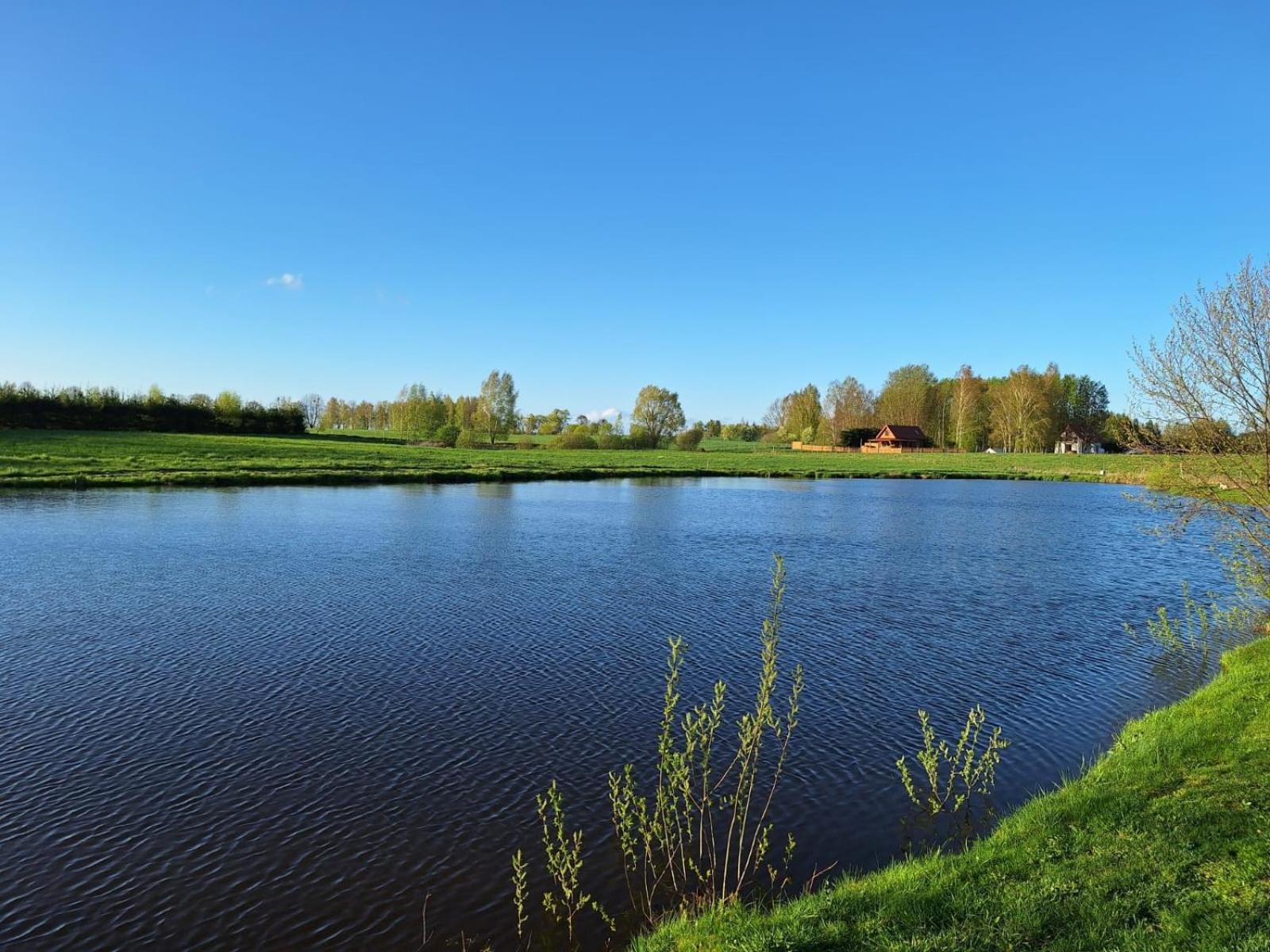 Ferienhaus Caloroczny Letniskowy Ze Stawem *